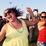 Many folks felt like dancing to the Valley Cats Saturday night in the Kings Lions Park.